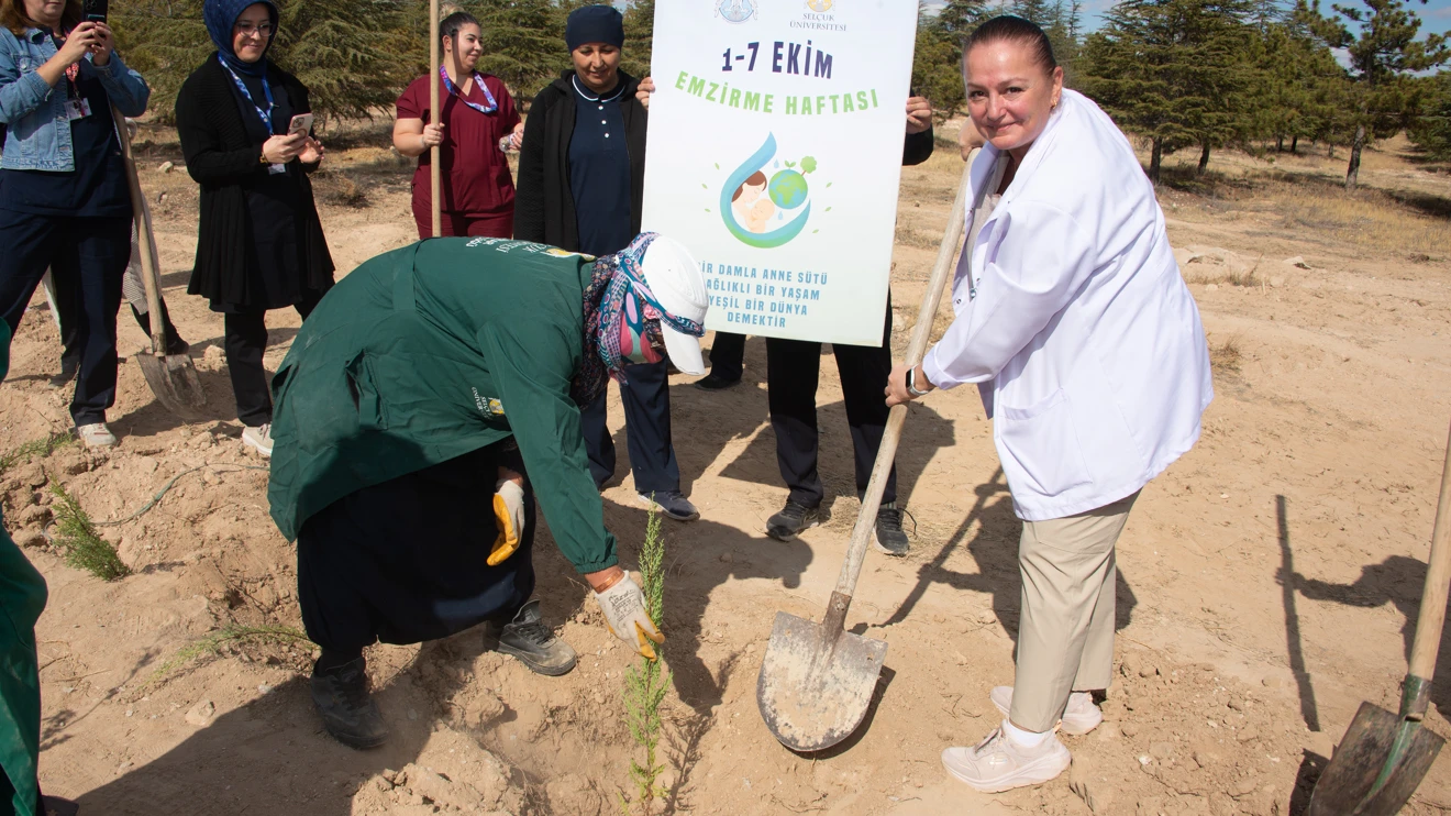 Fidanlar, iklim değişikliğiyle mücadele için toprakla buluşturuldu